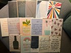 Lot Of 16 Minted Birthday Greeting Cards Assortment W envelopes New