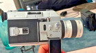    canon Auto Zoom 814 Super 8 Movie Camera   Tested Working   Clean Optics