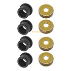 For 1987-1990 Yamaha Banshee 350 Yfz350 Top J Arm Bushing Dust Cover Rebuild Kit