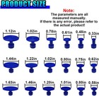 Yorise 18pcs Car Dent Puller Kit  Small Portable Paintless Automotive Dent Repai