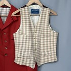 Heythrop Jacket Vest Set Mens 40l 38 Red Wool Fox Hunting Pinks Scarlet England
