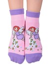 Footsis Non Slip Grip Socks For Yoga  Pilates  Barre  Home - Style    fairy 