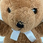 Vintage 1986 Dakin Teddy Bear 15    Brown Plush Stuffed Bow Tie