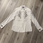 Jimi Hendrix Experience Rock And Roll Religion Purple Label Shirt L Embroidered 