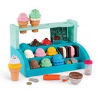 Battat Ice Cream Plastic Set With 40  Multicolor Pieces  Toddler Play Toys