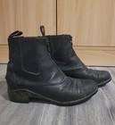 Ariat Heritage Paddock Boots Black Front Zip - Kid s Size 3