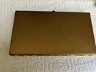 Vintage Wadsworth Cigarette Case Etched Brass Great Lakes cities Made In Usa Euc