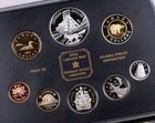 2003 Silver Canada 8 Coin Proof Set Box coa Rcm 