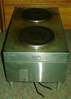 Hobart Ch22 Commercial Electric Two Burner Hotplate Stove Range Restaurant Ch 22