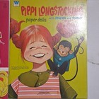 Whitman Lot Of 5 Vintage Paper Dolls 1974-1975 Intact 