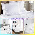 Select Hotel Quality Bed Sheets - 1000 Or 1200 Tc 100  Cotton - White