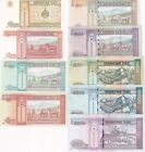 Mongolia Set 9 Pcs 1- 50 100 500 1000 5000 Tugrik 2008-2024 P 61 62-75 76 Unc