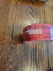 Raffle Tickets Roll Of 1000 Double Stub 50 50 Split Fund Raiser Red  1068 