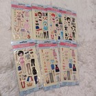 Bundle 5 Girl Dress Up The Doll Toy  Fashion Stickers Age 6 