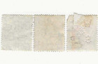 1912-13 Used 3 Great Britain Stamps   s 165-167 King Edward Vii  Cv  11 75