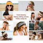 10pcs Women Yoga Wide Headband Ladies Elastic Boho Hair Band Sports Turban