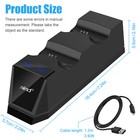 For Ps4 Playstation4 Dual Controller Usb Charger Led Dock Station Charging Stand