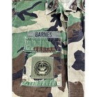 Vintage Us Army Woodland Camo Ripstop Combat Coat Jacket Medium Regular Barnes