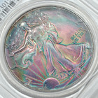 1988  1 American Silver Eagle Pcgs Ms67 - Lovely Toning