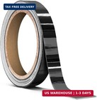 Vvivid Black Mirror Chrome Air-release Adhesive Vinyl Pinstripe Tape Roll     Inc