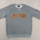 Universal Studios Large Gryffindor Unisex Grey Sweatshirt Harry Potter 22x27