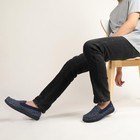 Men s Memory Foam Tweed Moccasin Slippers  Slip-on  Comfort  Indoor outdoor