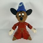 Vintage Disney Artist Proof 2 4 Sorcerer Mickey Carved Wood Figure Movable Arms