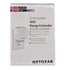 Netgear Ac1200 Dual Band Wifi Range Extender Model No   ex6110-100nas  used 