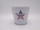 Citronella Wax Candle 18 Oz Bucket Star American Flag  Nice For Bbq Comfort Fun 