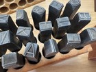 Antique 1 2  Metal Letters   Numbers Machinist Punch Die Stamp   Heavy Duty Set