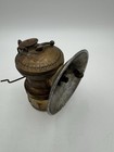 Vintage Auto Lite Carbide Brass Coal Miner Lamp Universal Lamp Co   Chicago Usa