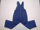 Mint  Blue Denim Big Smith Carpenter Bibs Overalls Youth Sz 12 Medium Nice 