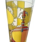 Ritzenhoff German Beer Glass Pilsner 1999 Mark Oliver Rare Vintage Glass 10