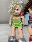 Euc Vintage Ty 2002  Beanie Boppers Poseable Dolls 8    Gabby penelope sabrina