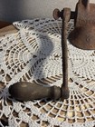 Antique Universal No  2 Cast Iron Hand Crank Meat Grinder L f  c  Replacement Ha