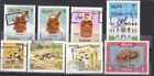 Stamps Sudan 1993 Sc O104 O112 Mnh Official Surcharged Set 8 Values  Blocks  137