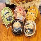 For Labubu Transparent Protector Case For 17cm Plush Dolls Display Bag Keychain