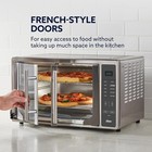 Oster Extra Large 42l French Door Countertop Toaster Oven  10-in-1 Air Fryer Ove