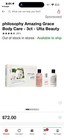 Philosophy Amazing Grace 3-piece Gift Set 6oz Lotion And Shower Gel 2 Oz Nib