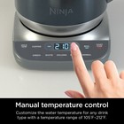 Ninja Precision Temperature Electric Kettle With 7 Presets  Rapid Boil 7 Cup New