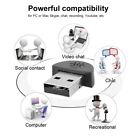 Usb Mini Studio Speech Microphone Recording Audio Mic Adapter For Computer Lam