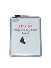 Magnetic Dry Erase Board W  Marker 11x14 Home Office School Fridge White Board