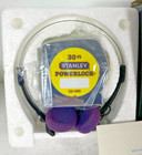 Stanley Powerlock Measuring Tape Shaped Transistor Radio W Headphones   Box Nos