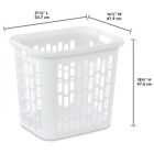 Sterilite Ultra Easy Carry Plastic Dirty Clothes Laundry Basket Hamper  4 Pack 