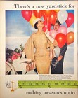 Macy s Wool Women s Fashions Famous Designers 2 Page 1956 Print Ad