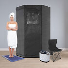 Full-size Portable Pentagon Sauna Indoor Individual Family Spa Sauna Set