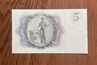 5 Kronor Sweden Banknote   1956 Unc 