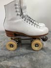 Riedell 297 White Roller Skates Bones Artistic Wheels Chicago Custom Plate Bag 7