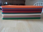 Plastic Canvas 7 Mesh Sheets Lot Of 81 Darice  Needleloft Etc  Many Colors  New