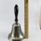 Antique Hand Scool Bell Percussion Instrument Bell Pre-1930 10  Vintage Loud